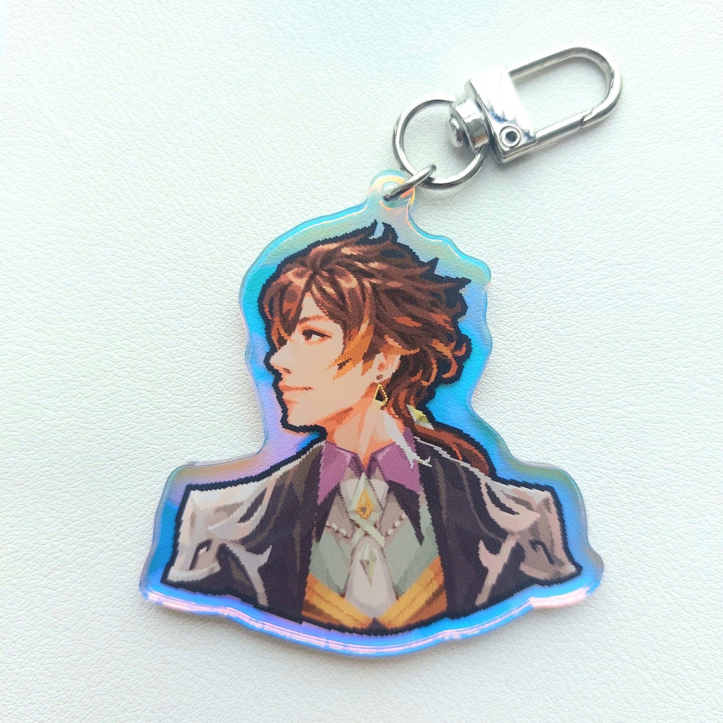 Zhongli - Genshin Impact - Keychain - Tisoo Art Corner