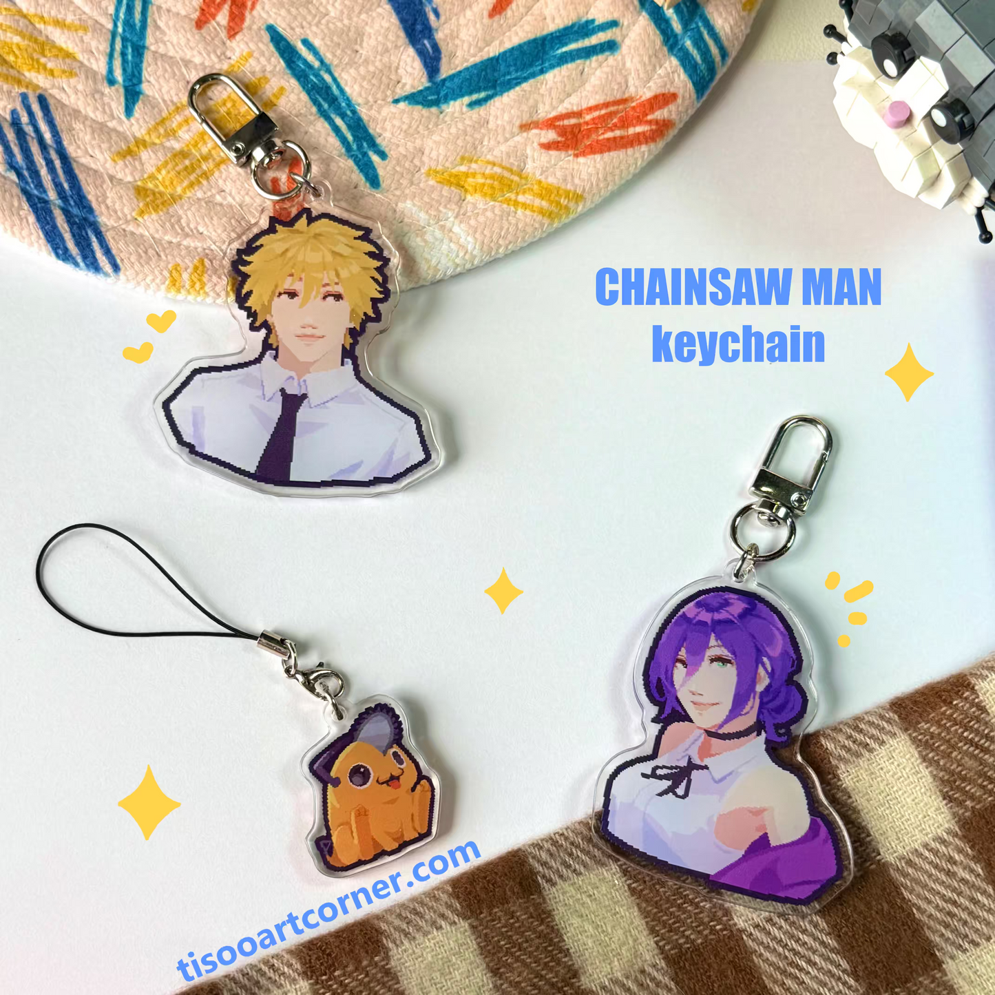 Chainsaw Man - Keychains & Phone Charm