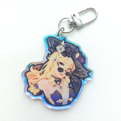 Navia - Genshin Impact - Keychain - Tisoo Art Corner
