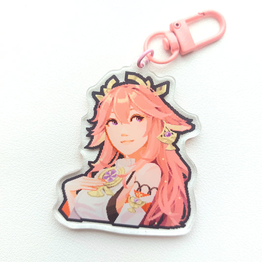 Yae Miko - Genshin Impact - Keychain Collection