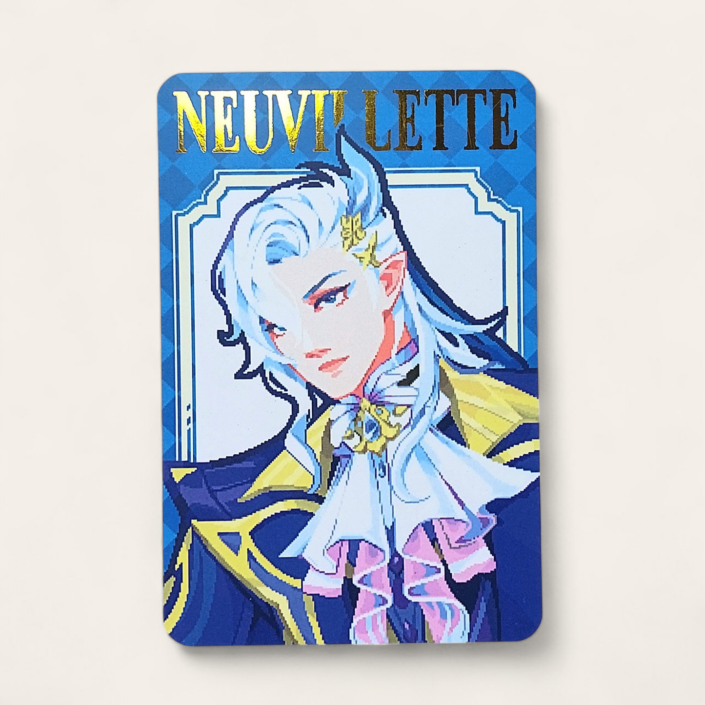 Neuvillette - Genshin Impact - Gold Foil Photocard