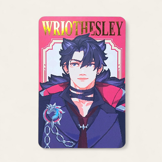 Wriothesley - Genshin Impact - Gold Foil Photocard