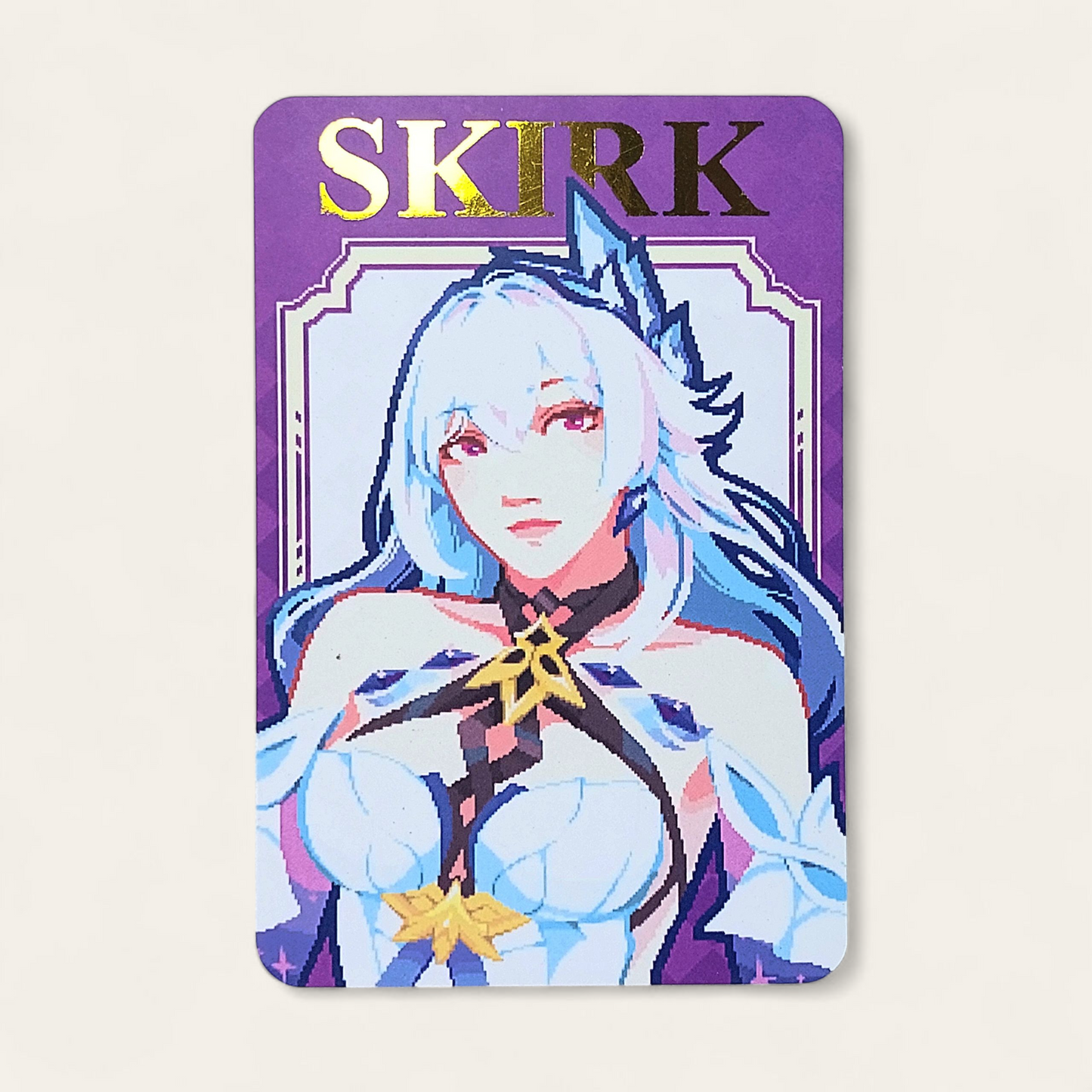 Skirk - Genshin Impact - Gold Foil Photocard