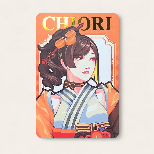 Chiori - Genshin Impact - Gold Foil Photocard
