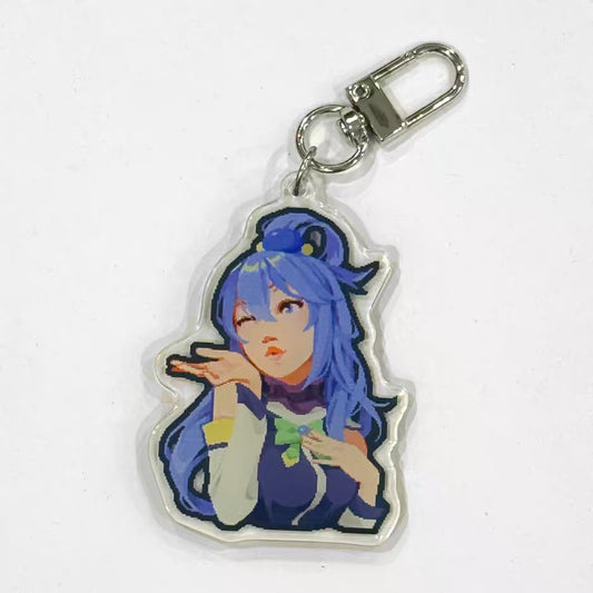 Aqua - Konosuba - Keychain