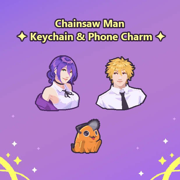 Chainsaw Man - Keychains & Phone Charm - Tisoo Art Corner
