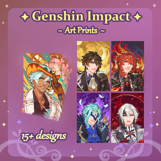 Genshin Impact - Art Prints - Tisoo Art Corner