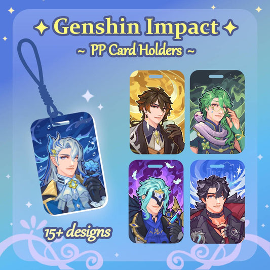 Genshin Impact - Card Holders - Tisoo Art Corner
