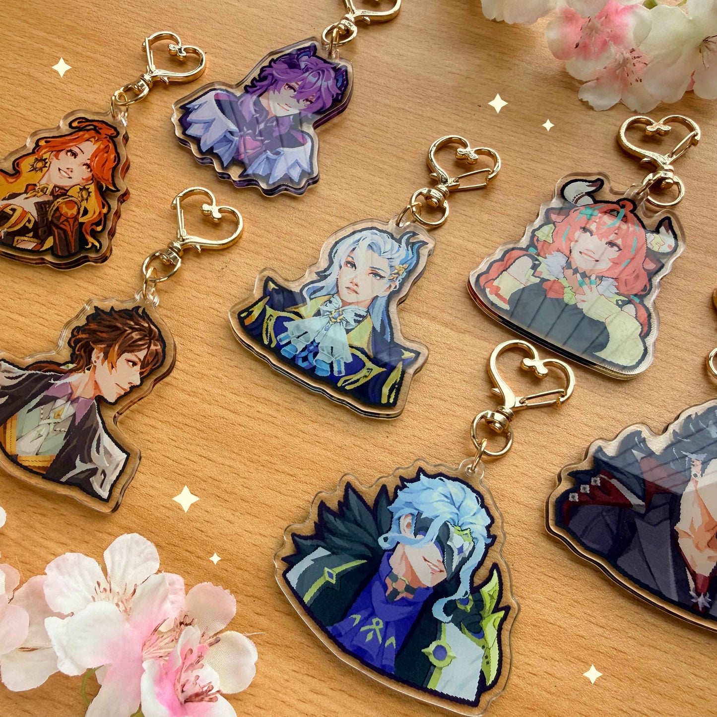 Genshin Impact - Keychains - Tisoo Art Corner