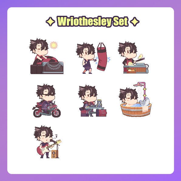 Genshin Impact - Sticker Sets - Tisoo Art Corner