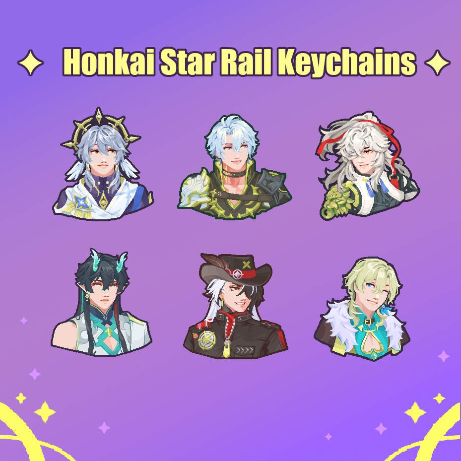 Honkai Star Rail - Keychains - Tisoo Art Corner