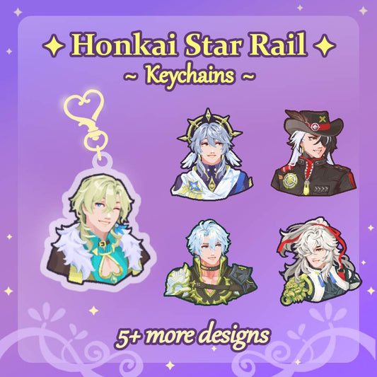 Honkai Star Rail - Keychains - Tisoo Art Corner