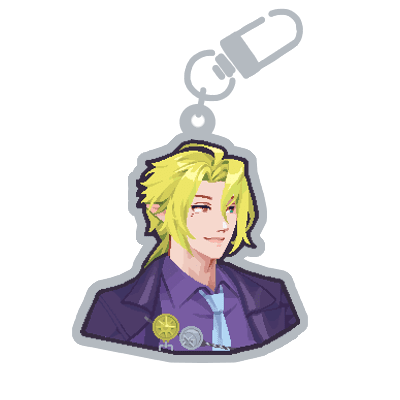 [Pre - order] Hugo Vlad - Zenless Zone Zero - Keychain - Tisoo Art Corner