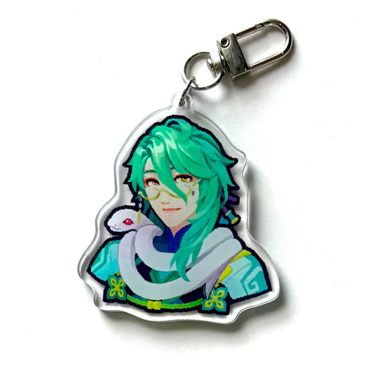 Baizhu - Genshin Impact - Keychain