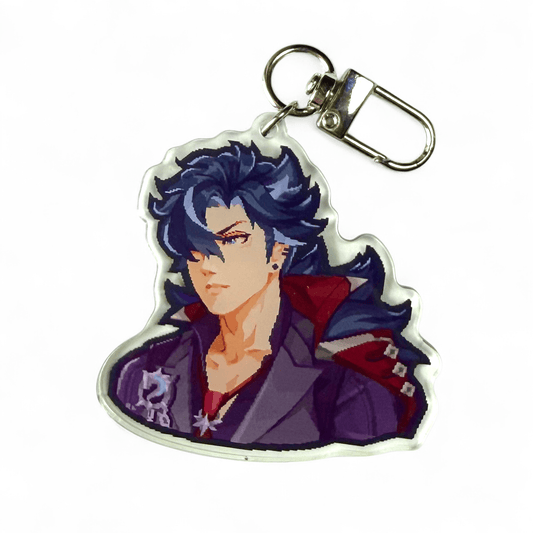 Wriothesley - Genshin Impact - Keychain - Tisoo Art Corner