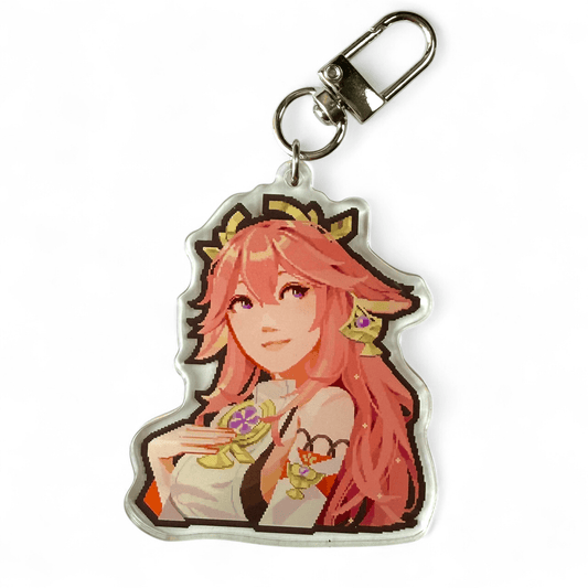 Yae Miko - Genshin Impact - Keychain - Tisoo Art Corner
