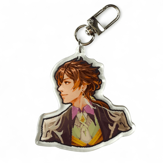 Zhongli - Genshin Impact - Keychain - Tisoo Art Corner