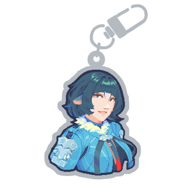 [Pre - order] Jane Doe - Zenless Zone Zero - Keychain - Tisoo Art Corner