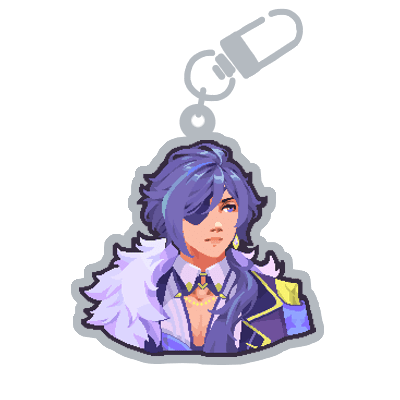 [Pre - order] Kaeya - Genshin Impact - Keychain - Tisoo Art Corner
