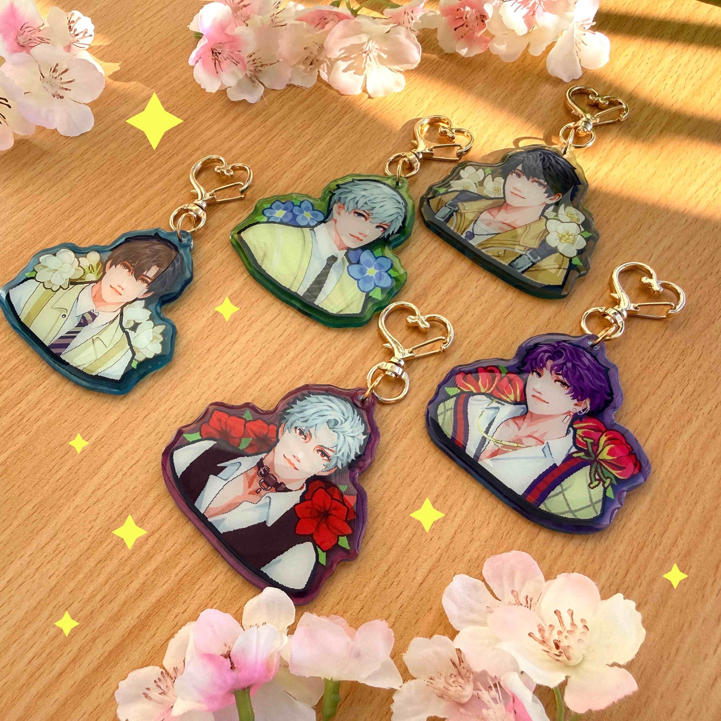 Love and Deepspace - Keychain - Tisoo Art Corner