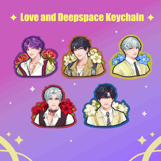 Love and Deepspace - Keychain - Tisoo Art Corner