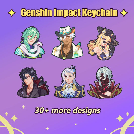 Genshin Impact - Keychains - Tisoo Art Corner