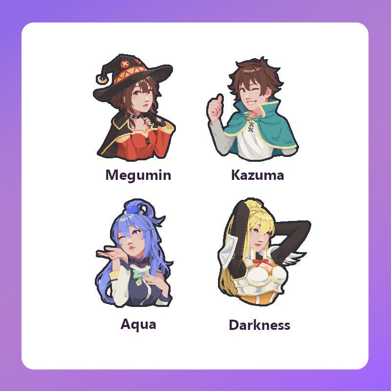 Konosuba - Keychains - Tisoo Art Corner
