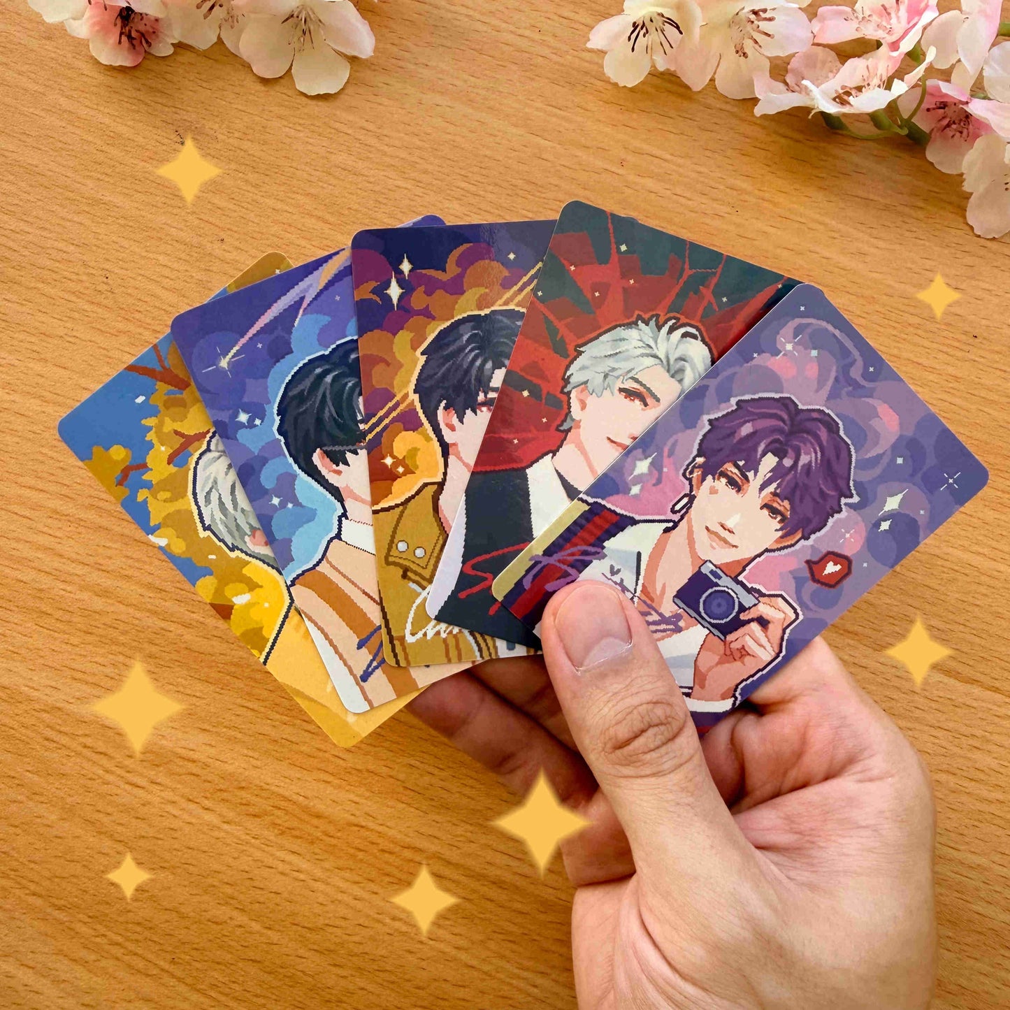 Love and Deepspace - HOLO Photocards - Tisoo Art Corner