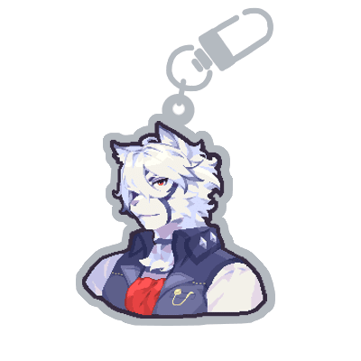 [Pre - order] Lycaon - Zenless Zone Zero - Keychain - Tisoo Art Corner