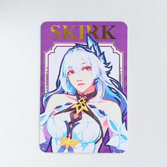 Skirk - Genshin Impact - Gold Foil Photocard