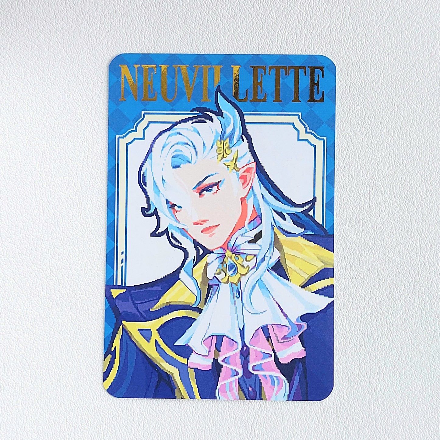 Neuvillette - Genshin Impact - Gold Foil Photocard