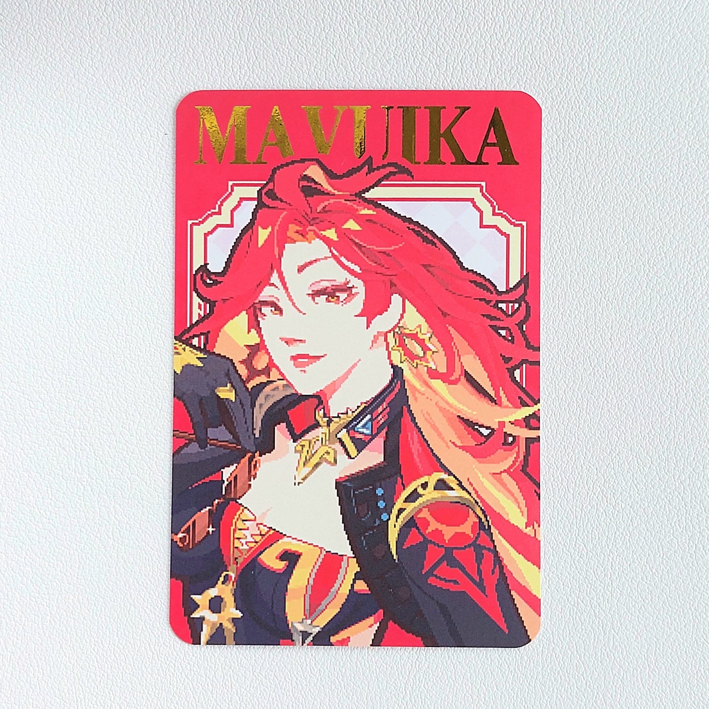 Mavuika - Genshin Impact - Gold Foil Photocard