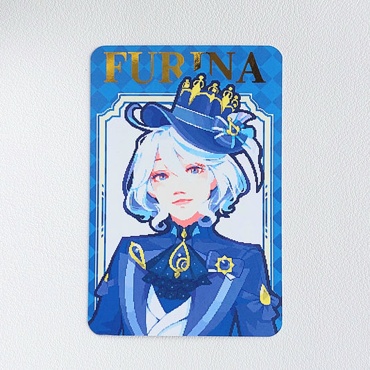 Furina - Genshin Impact - Gold Foil Photocard