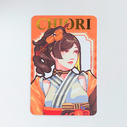 Chiori - Genshin Impact - Gold Foil Photocard