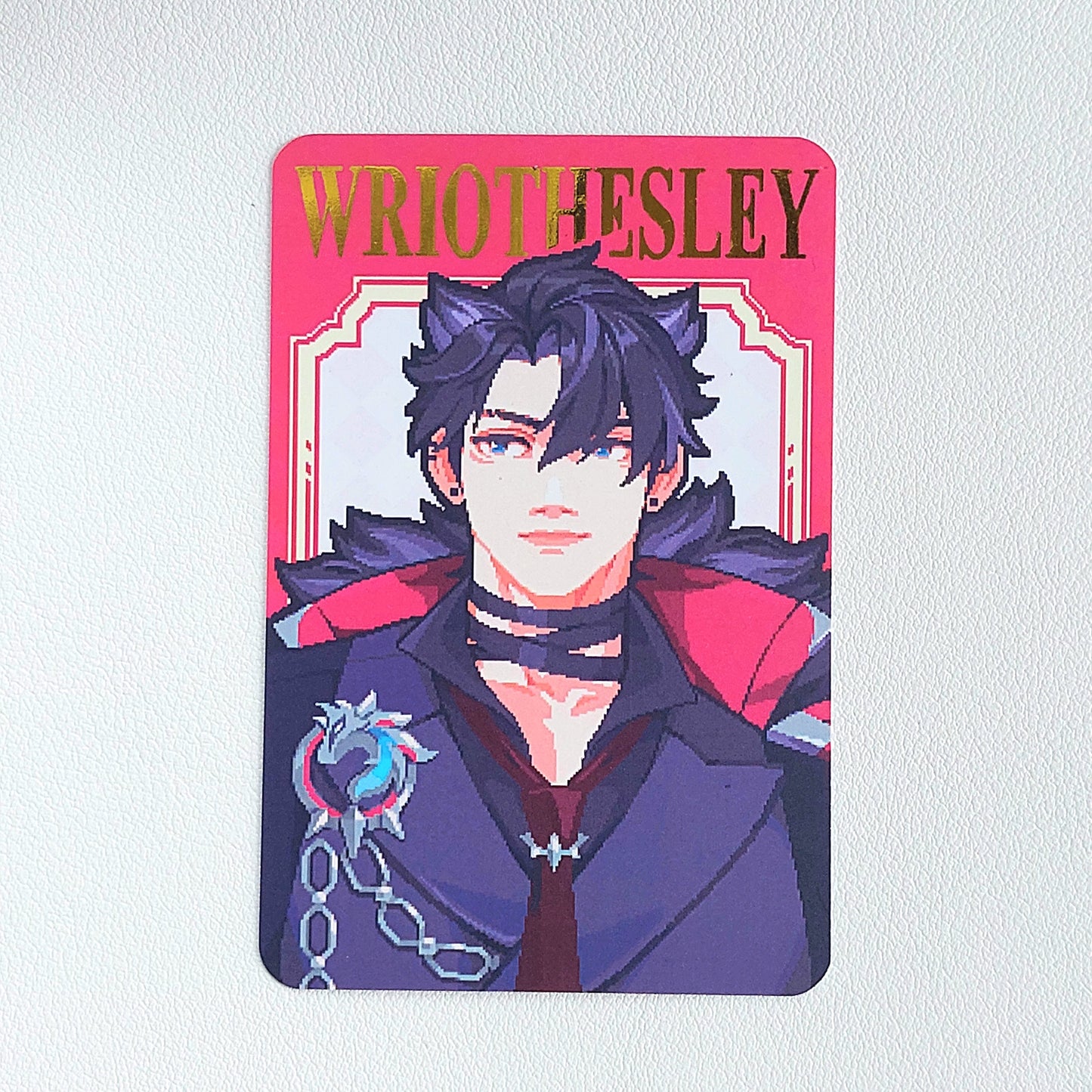 Wriothesley - Genshin Impact - Gold Foil Photocard