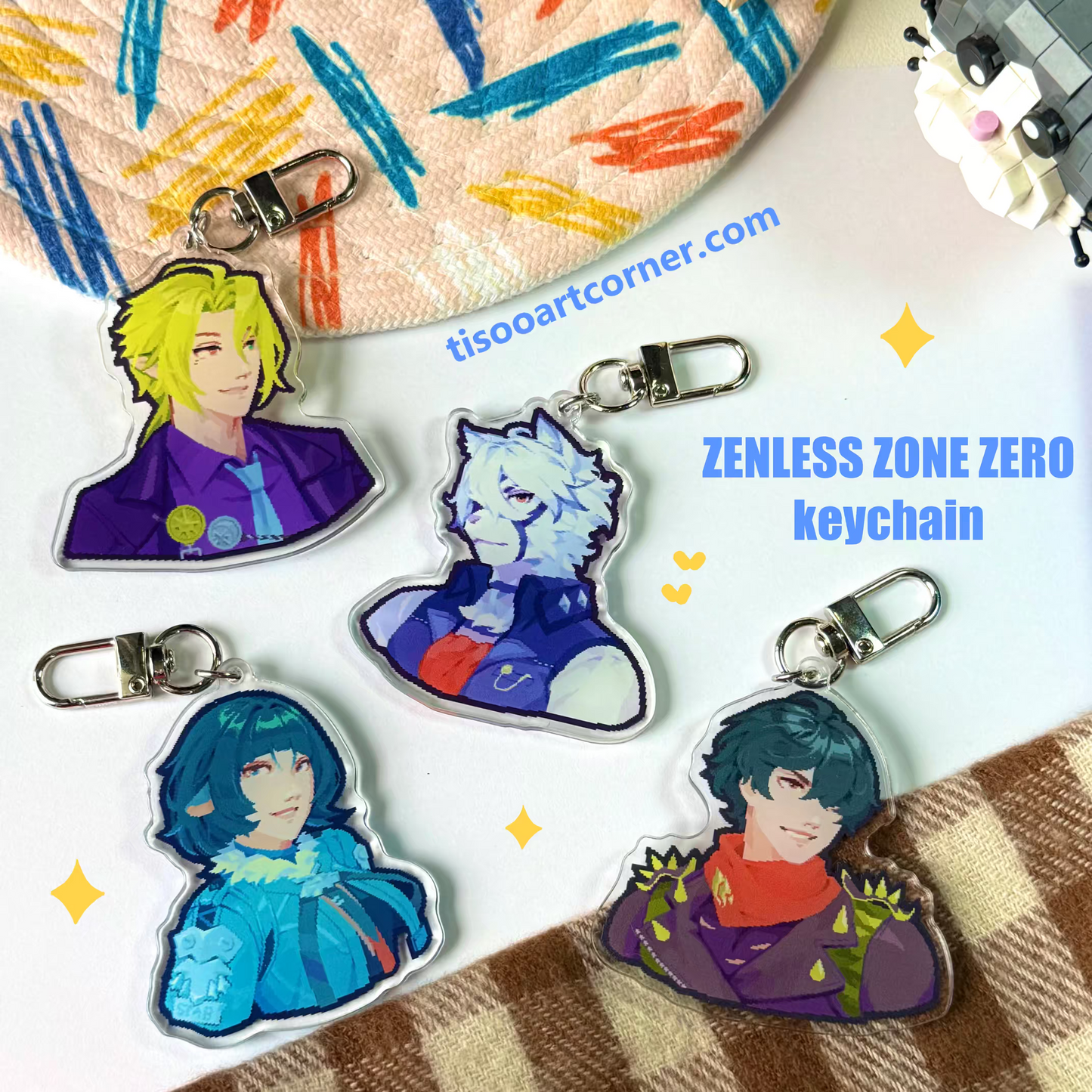 Zenless Zone Zero - Keychains
