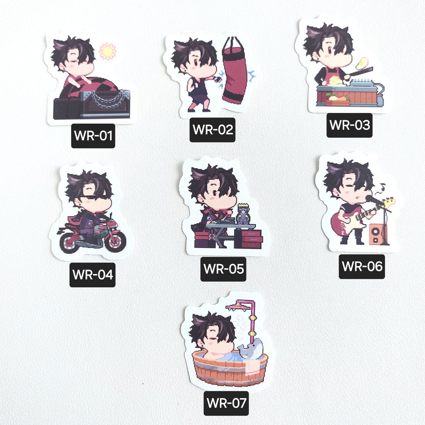 Wriothesley - Genshin Impact - Matte Vinyl Sticker