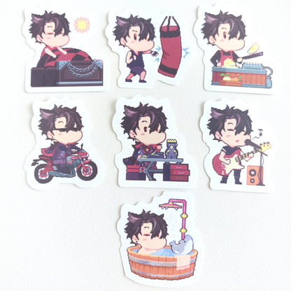 Wriothesley - Genshin Impact - Matte Vinyl Sticker - Tisoo Art Corner