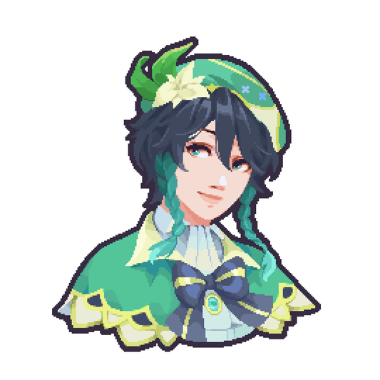 [PRE - ORDER] Venti - Genshin Impact - Keychain - Tisoo Art Corner